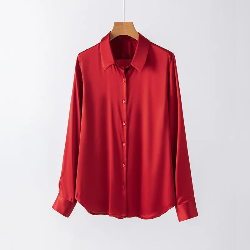 BeClassic Monoco Mulberry Silk Blouse – Grace in Motion