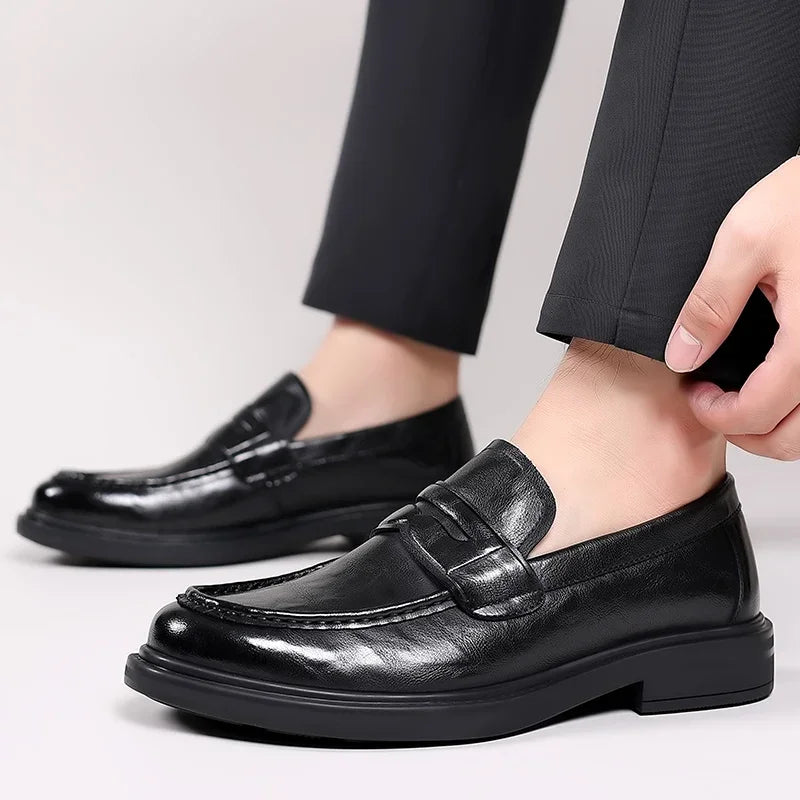 BeClassic Luxury Handmade Leather Loafers – 2024 Executive Edition