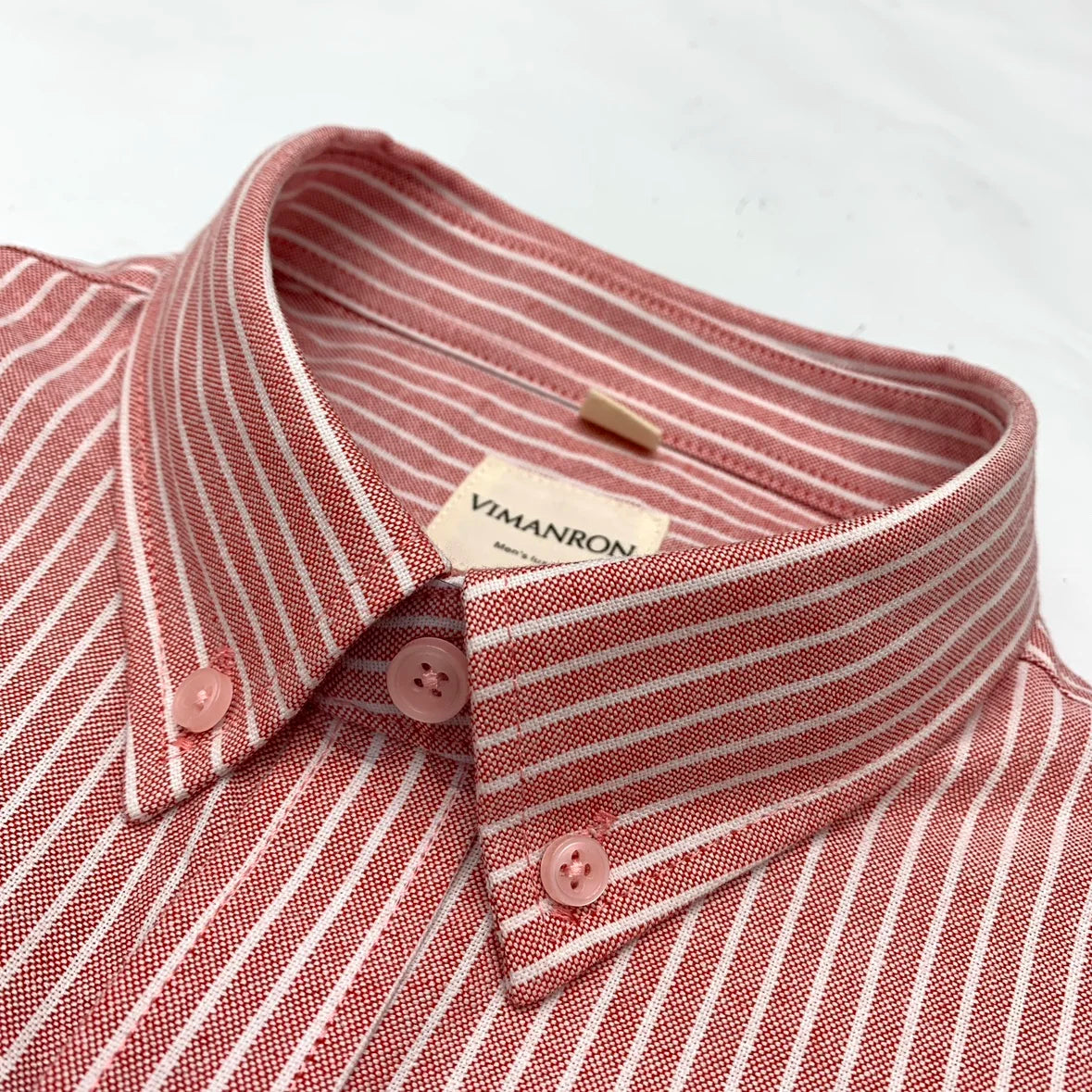 BeClassic Oxford Heritage Striped Cotton Shirt – Retro Japanese Inspired