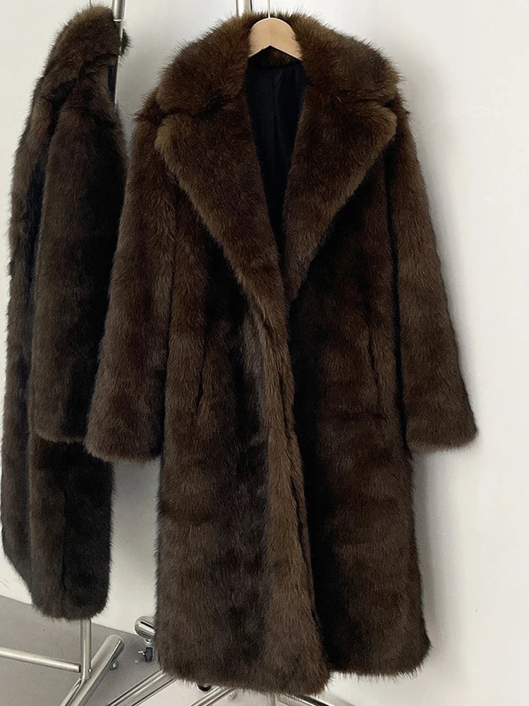 BeClassic Monoco Faux Fur Coat – Winter Luxe