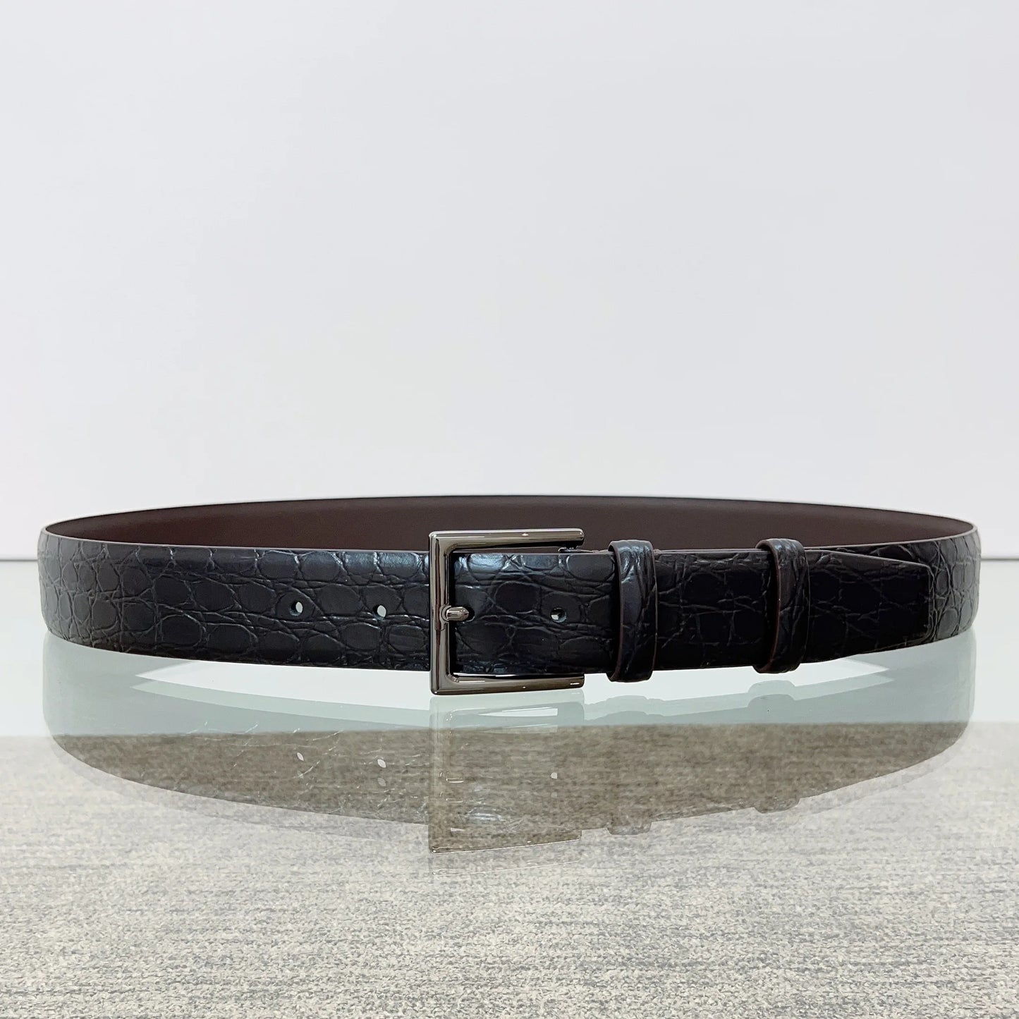 BeClassic™ 2025 Luxury Leather Belt – Designer Pin Buckle Strap for Formal & Casual Wear.