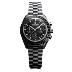 BeClassic™ PAGANI DESIGN 2025 Chronograph – Luxury Quartz Watch with Auto Date & AR Sapphire Glass.