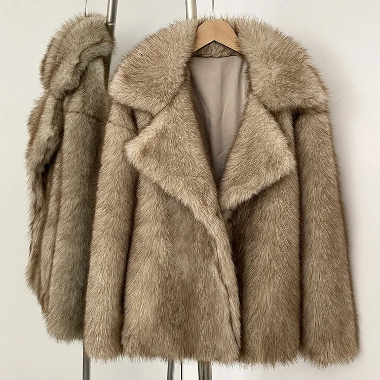 BeClassic Monoco Faux Fur Coat – Winter Luxe