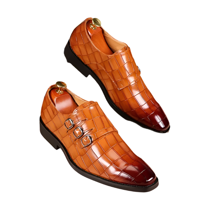 BeClassic™ Luxury Italian Leather Slip-On Oxfords – Elegant Dress Shoes for Business & Weddings.