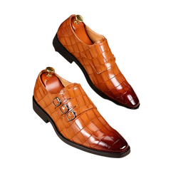 BeClassic™ Luxury Italian Leather Slip-On Oxfords – Elegant Dress Shoes for Business & Weddings.