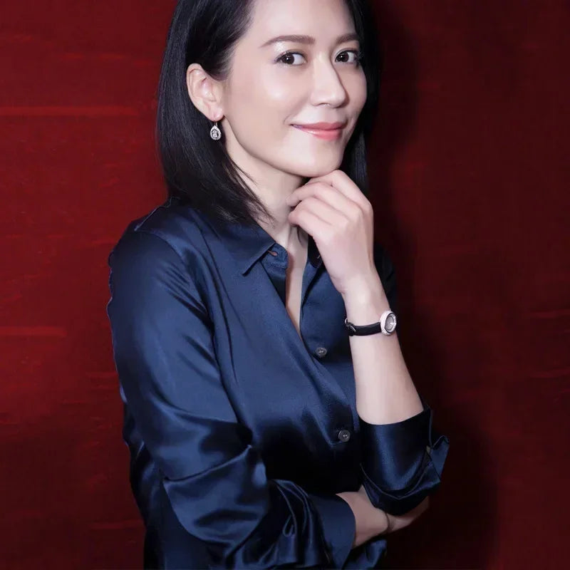 BeClassic Monoco Mulberry Silk Blouse – Grace in Motion