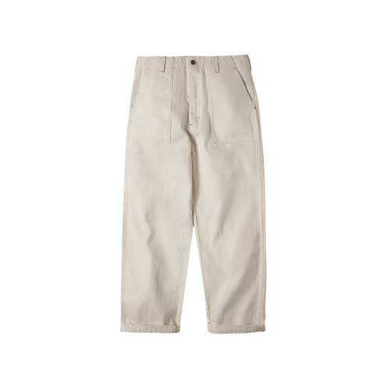 BeClassic™ Maden Vintage Cottonseed Jeans – 11.2oz Loose-Fit Straight Trousers for Spring & Fall.