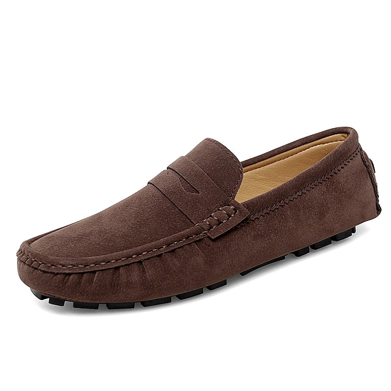 BeClassic™ Suede Leather Moccasins – Classic Comfort for Effortless Style.