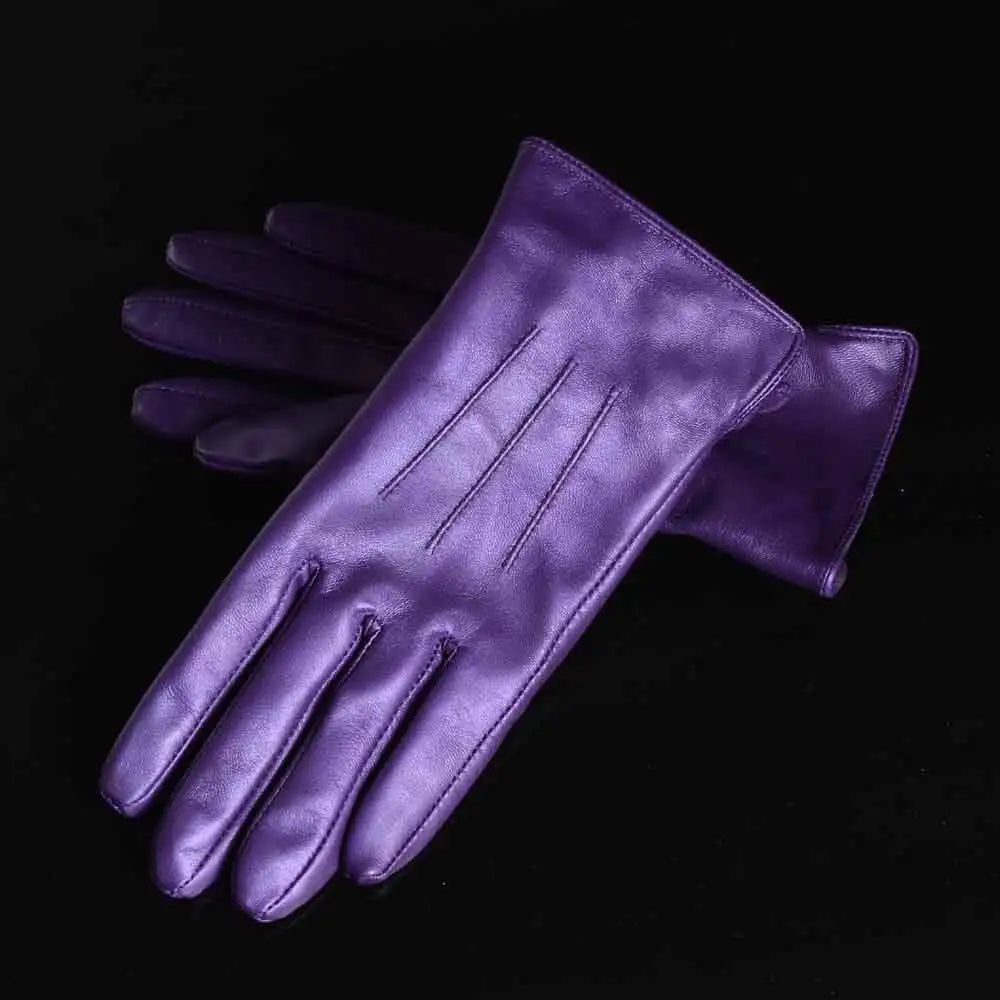 BeClassic Women’s Sheepskin Leather Gloves – Winter Warmth & Elegance