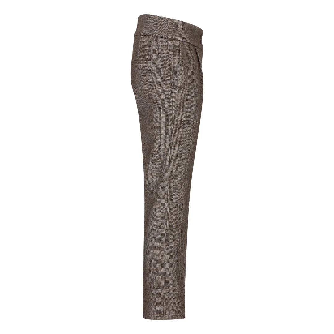 wsn06 - Women's 1920s Suit Tweed Blazer Waistcoat & Trousers