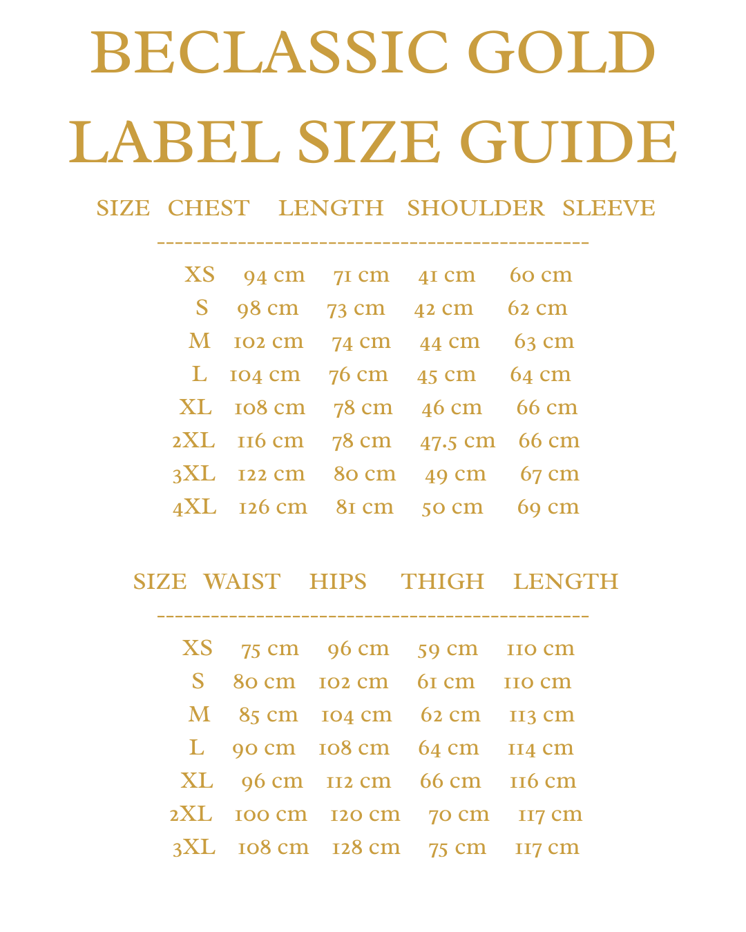 Size Guide for BeClassic™ 2025 Beige Double-Breasted Suit – Slim-Fit Two-Piece Tuxedo for Weddings & Refined Occasions.