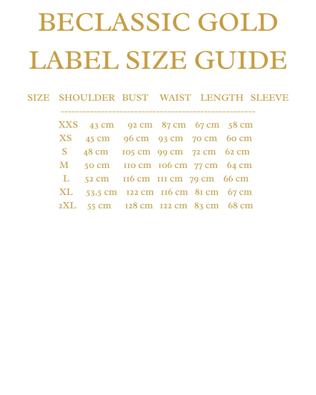 Size Guide for BeClassic™ Velvet Groom Tuxedo – Slim-Fit Blazer for Weddings & Banquets.