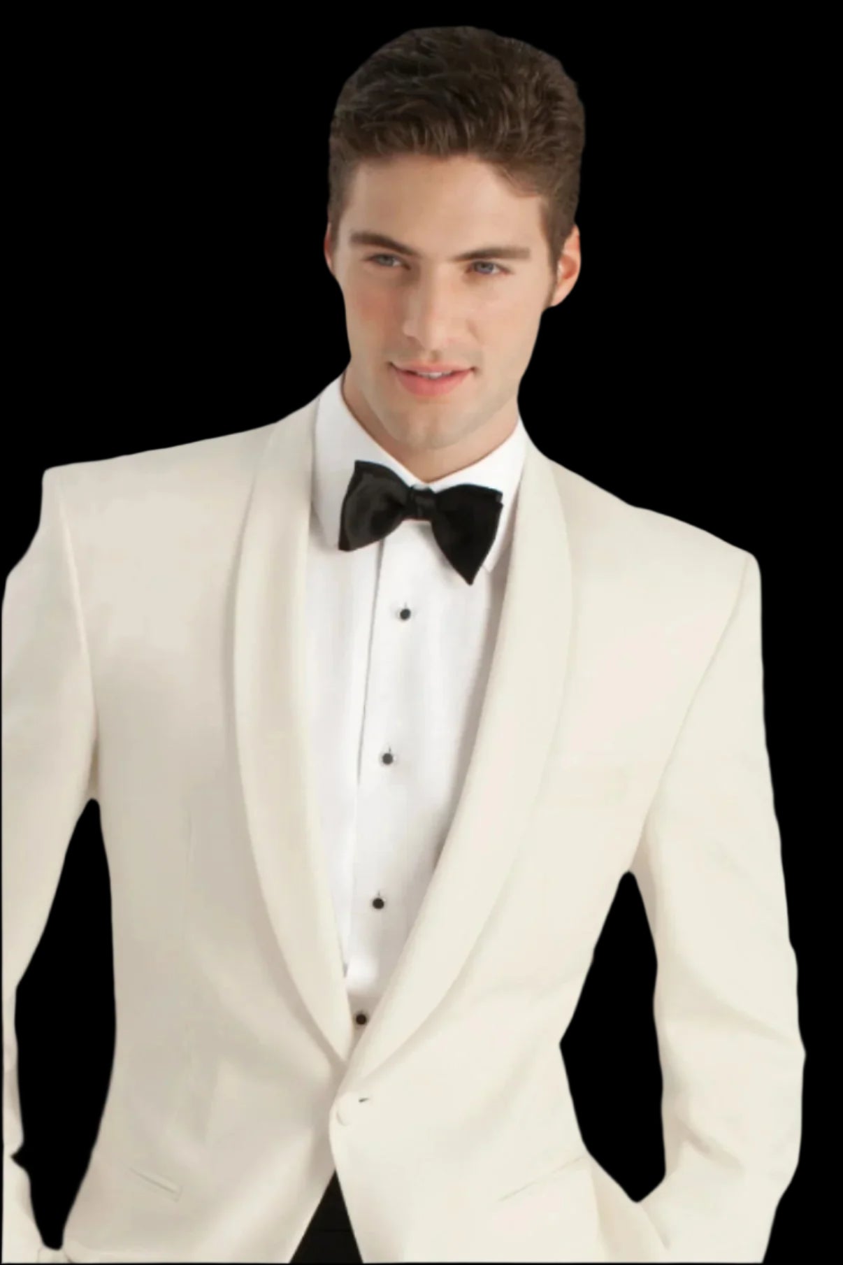 BeClassic™ Ivory Groom Tuxedo – Custom-Tailored Formal Suit for Weddings & Business